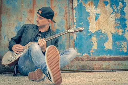 기타, 기타리스트, 남자의 무료 스톡 사진