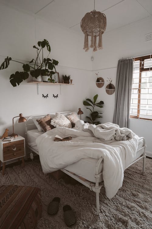 Free Photo Of Bed Near Window Stock Photo