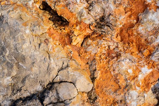 Close Up shot of a Rock Formation