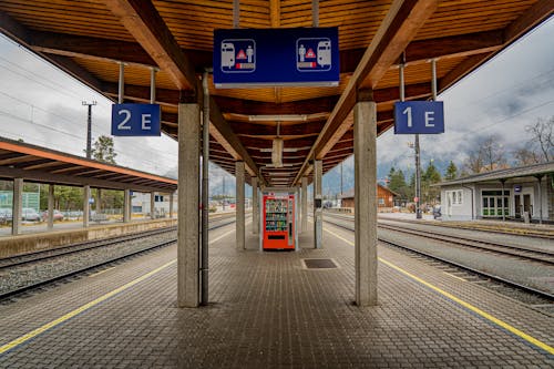 Empty Train Station