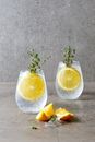Sliced Lemon on Clear Glass Bowl
