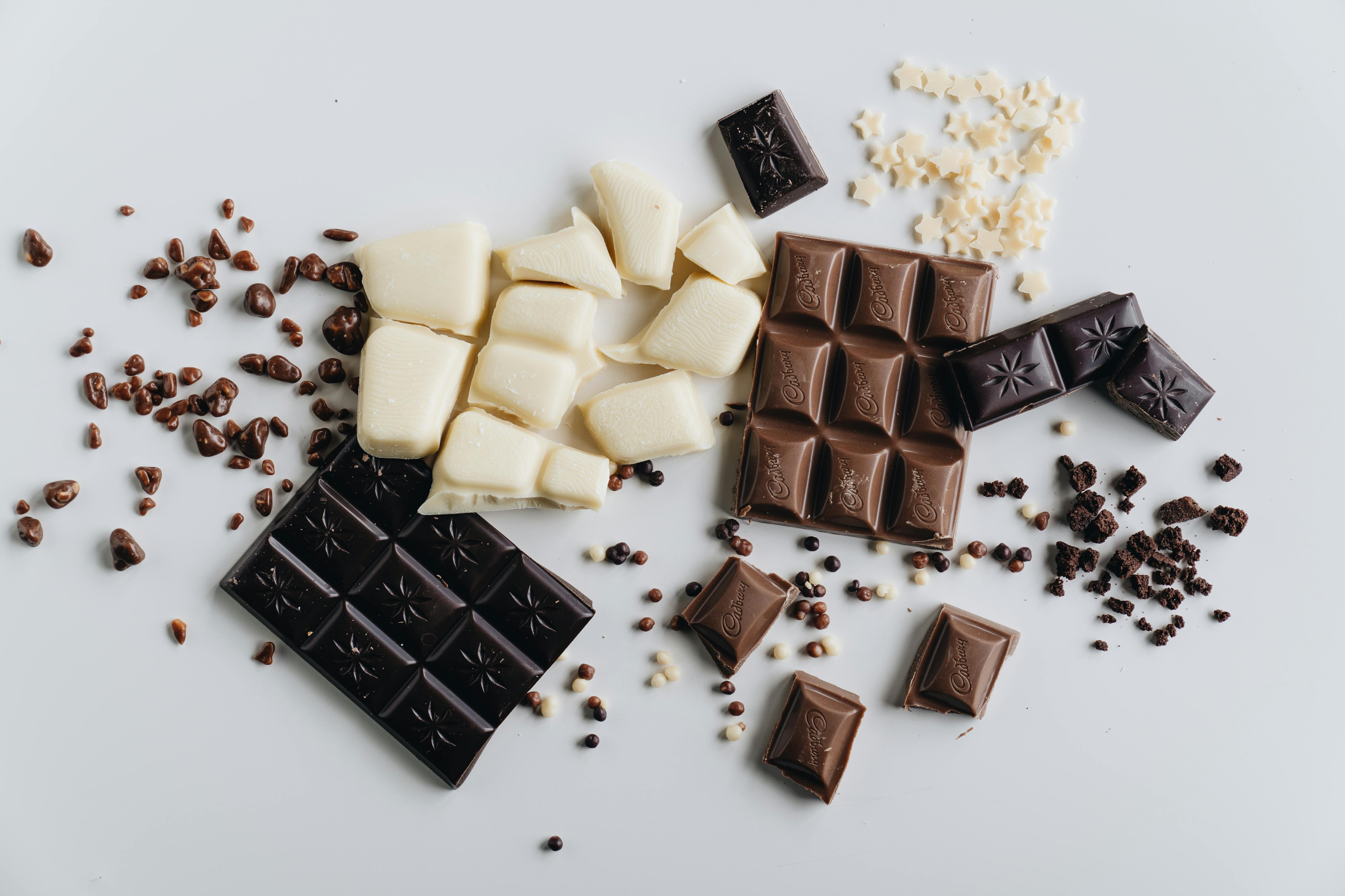 Different types of chocolates