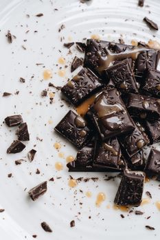 Chocolate; Caramel Chocolate Caramel Oatmilk Protein Shake — kidney-friendly food