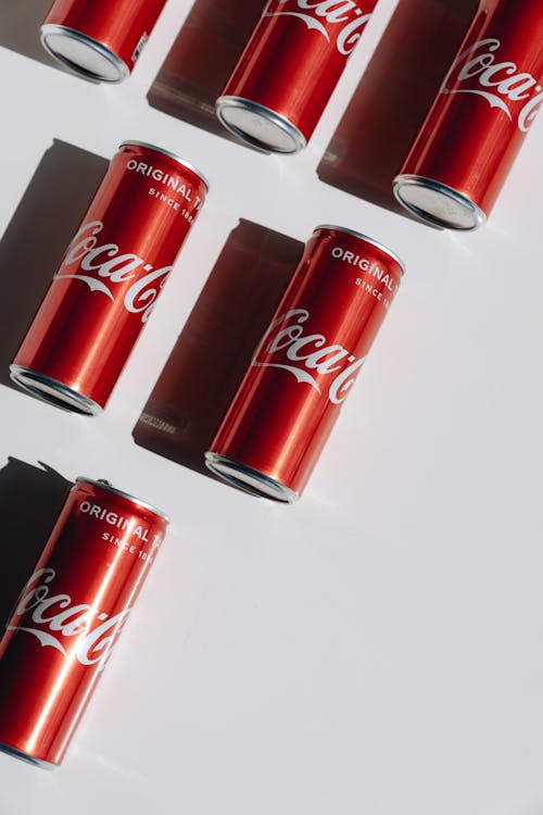 Gratis stockfoto met aluminium blik, Coca Cola, cola