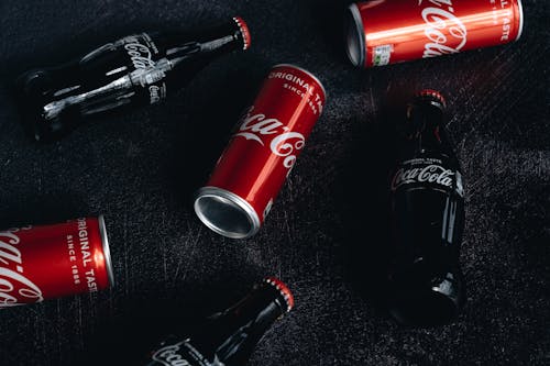 Gratis stockfoto met coca cola, cola, detailopname Stockfoto