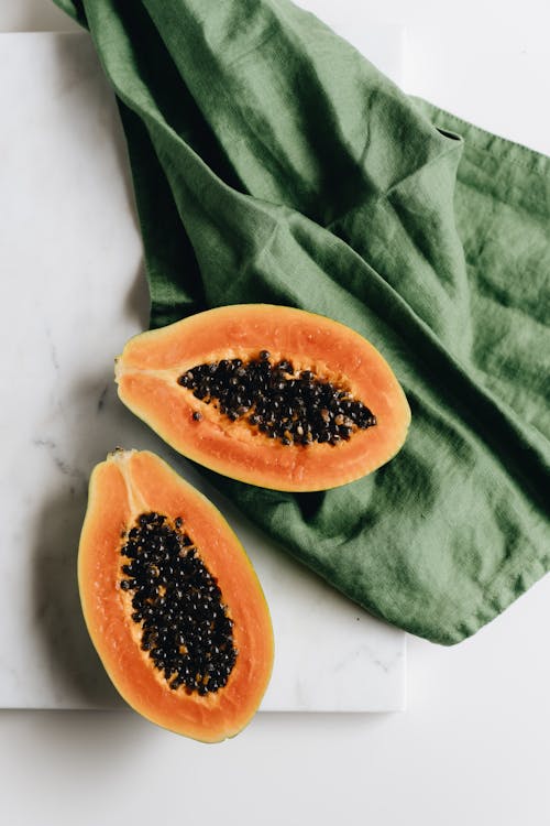 Photo Of Sliced Papaya