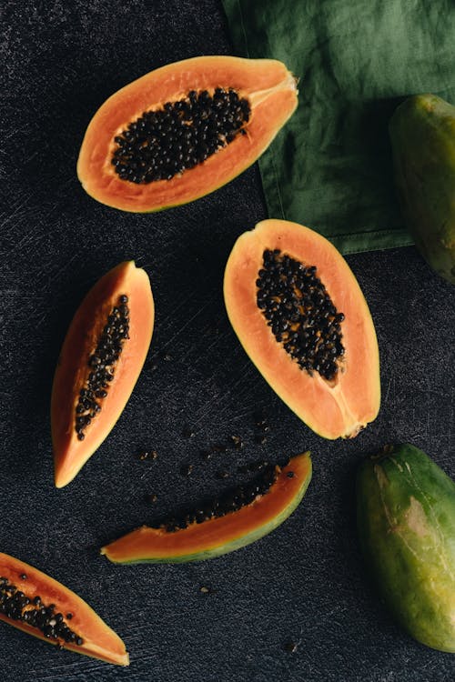 Photo Of Sliced Papaya