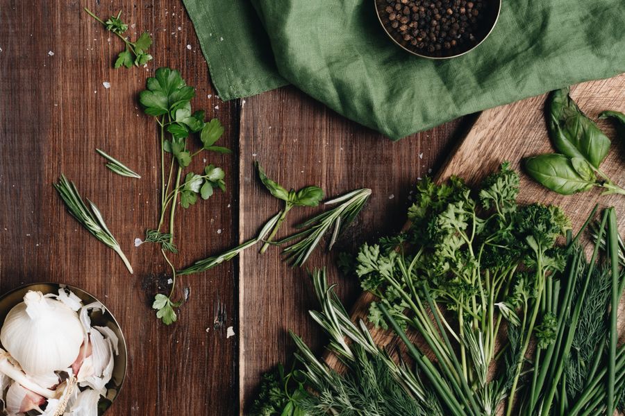 Fresh ingredients