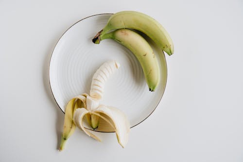 Bananas on Plate