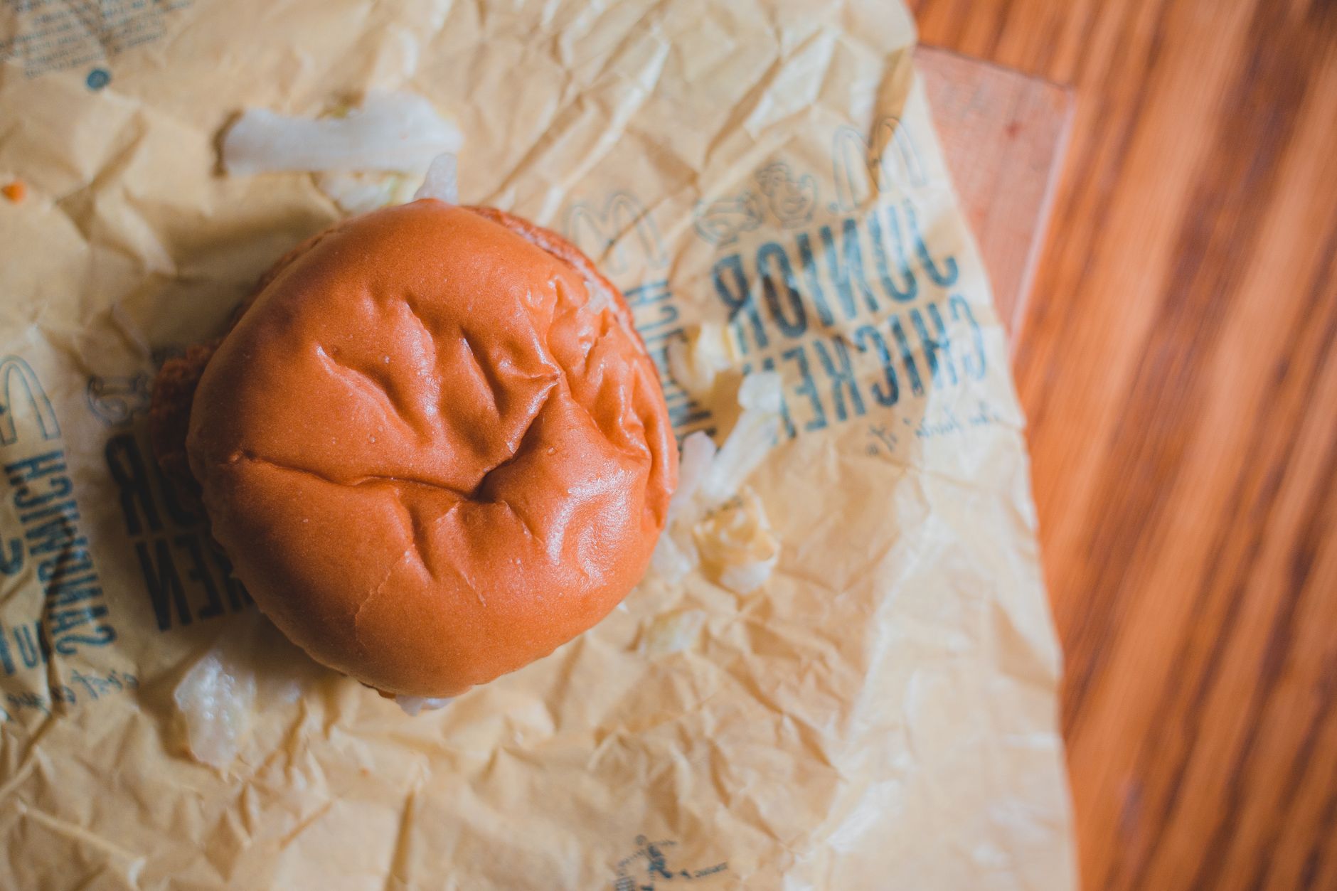 Wendy's classic chicken sandwich with fresh lettuce and tomato