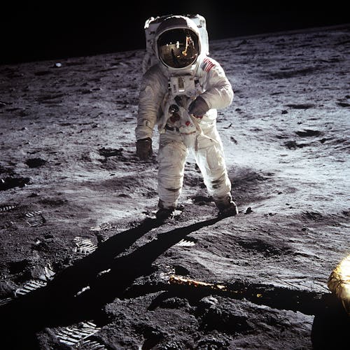 Foto d'estoc gratuïta de Apol·lo, Apollo, astronauta
