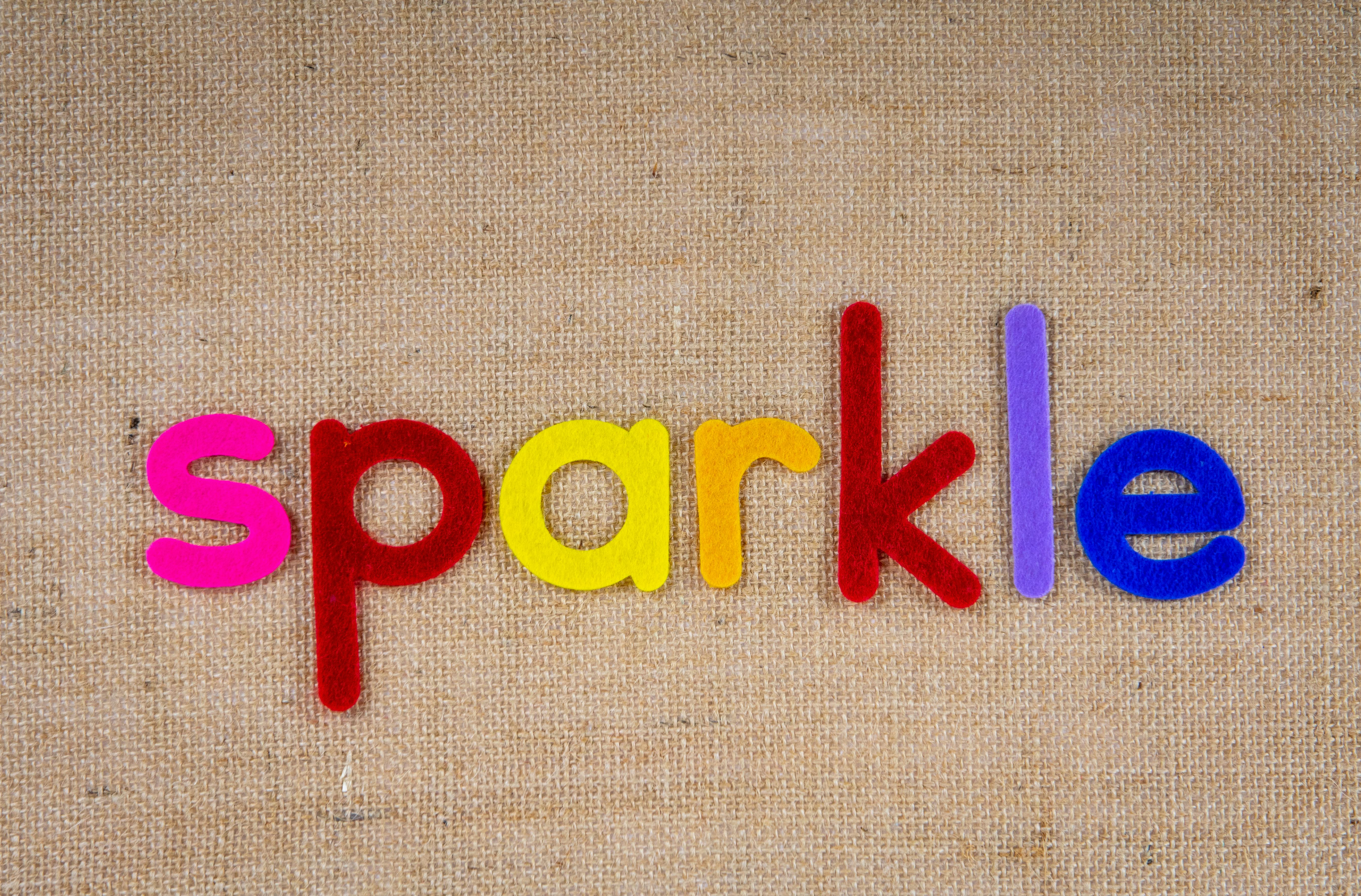 sparkle one word