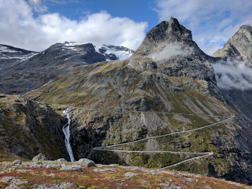 Scenic Shot of Trollstigen, Norway