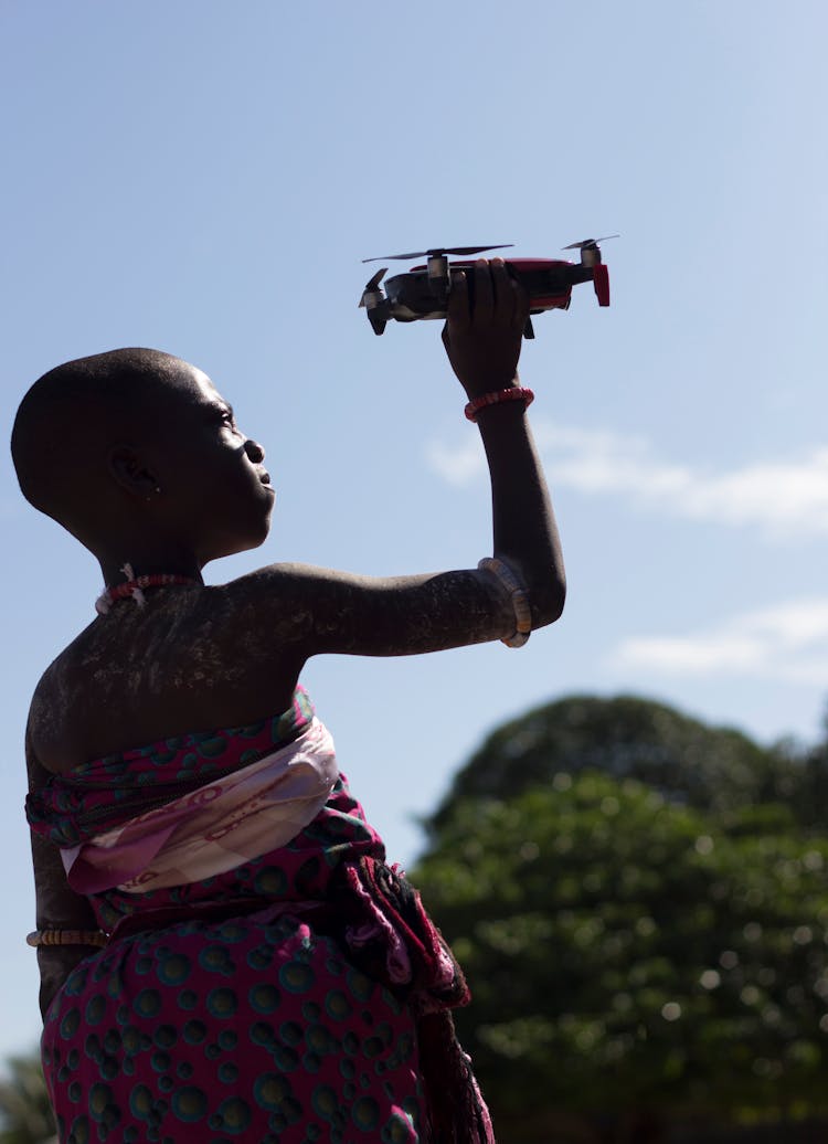 Girl With Drone