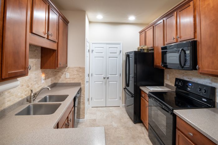 Custom wooden kitchen cabinets built in Lahore