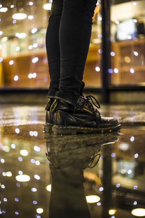 Free stock photo of blur, boots, fashion