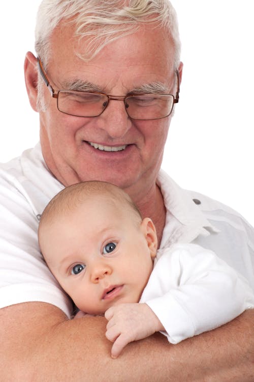 бесплатная Бесплатное стоковое фото с внук, дед, кавказский Стоковое фото