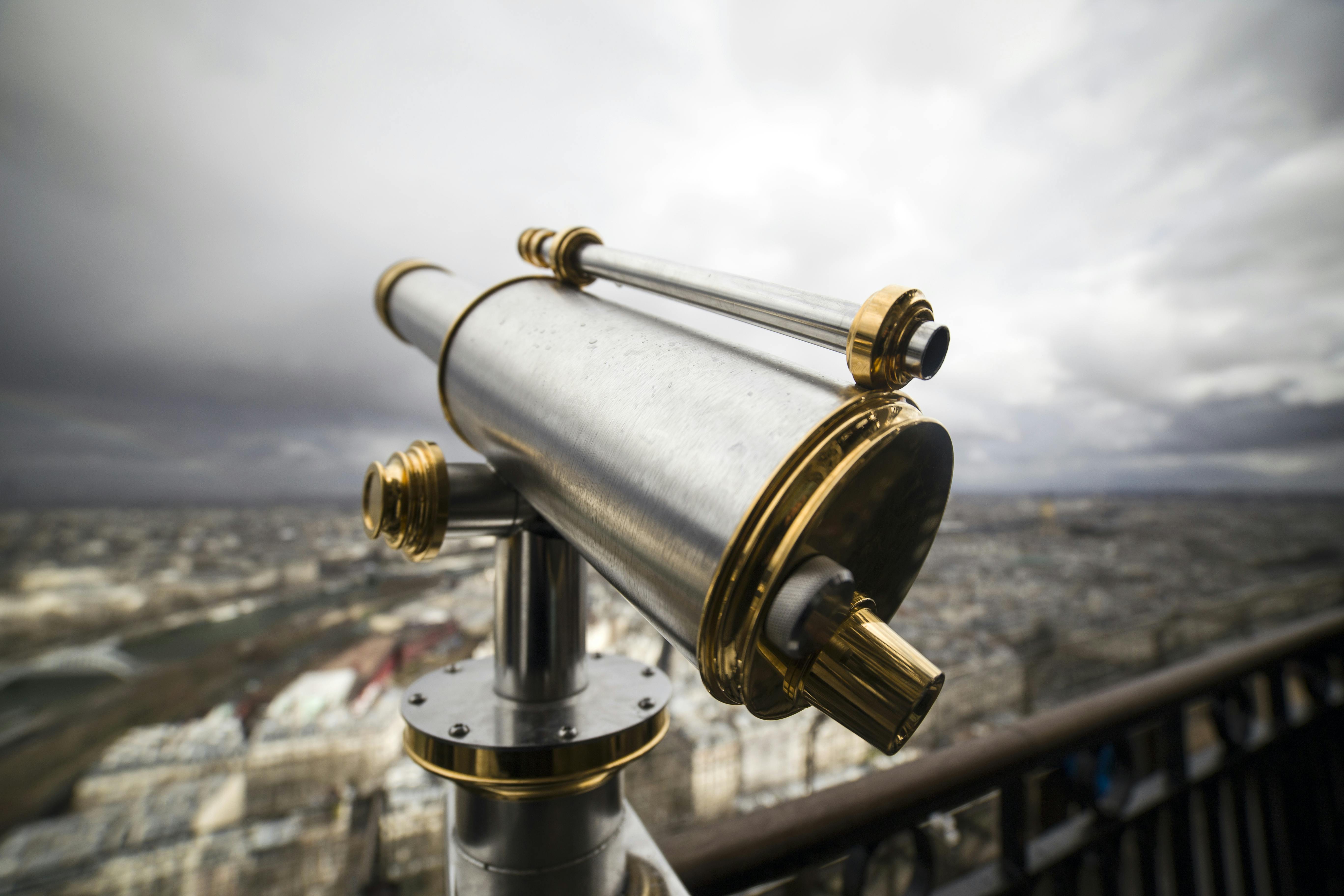 Gray Tower Telescope · Free Stock Photo