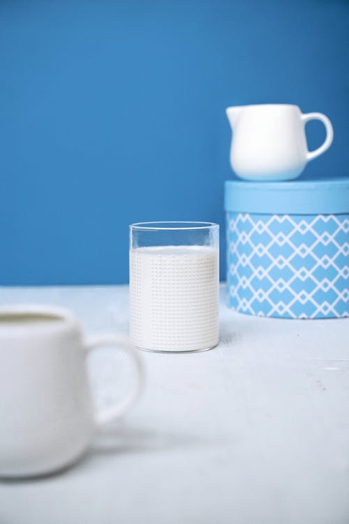 Close-Up Photo Of Ceramic Mugs