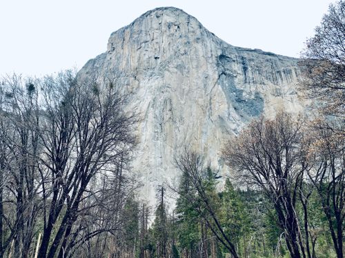 Free Majestic view of El Capitan in Yosemite National Park, California. Stock Photo