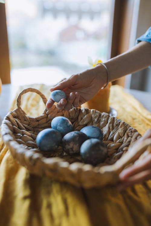 Foto d'estoc gratuïta de Bones Pasques, celebració de pasqua, cistell