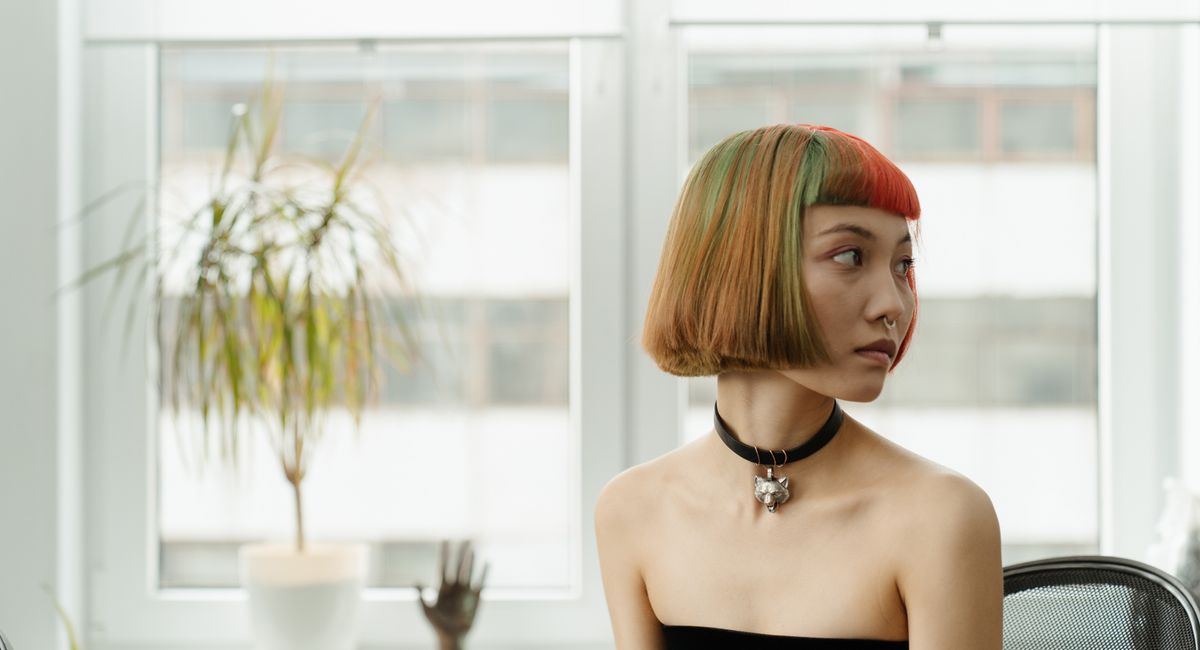 Illustration, carré cheveux fins sans volume
