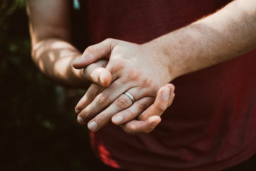 Free Photo Of Person Wearing Ring  Stock Photo