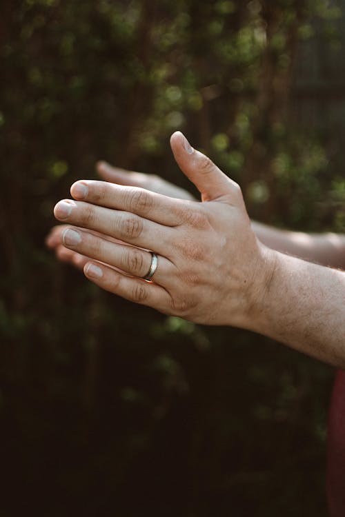 Free Photo Of Person Wearing Ring Stock Photo