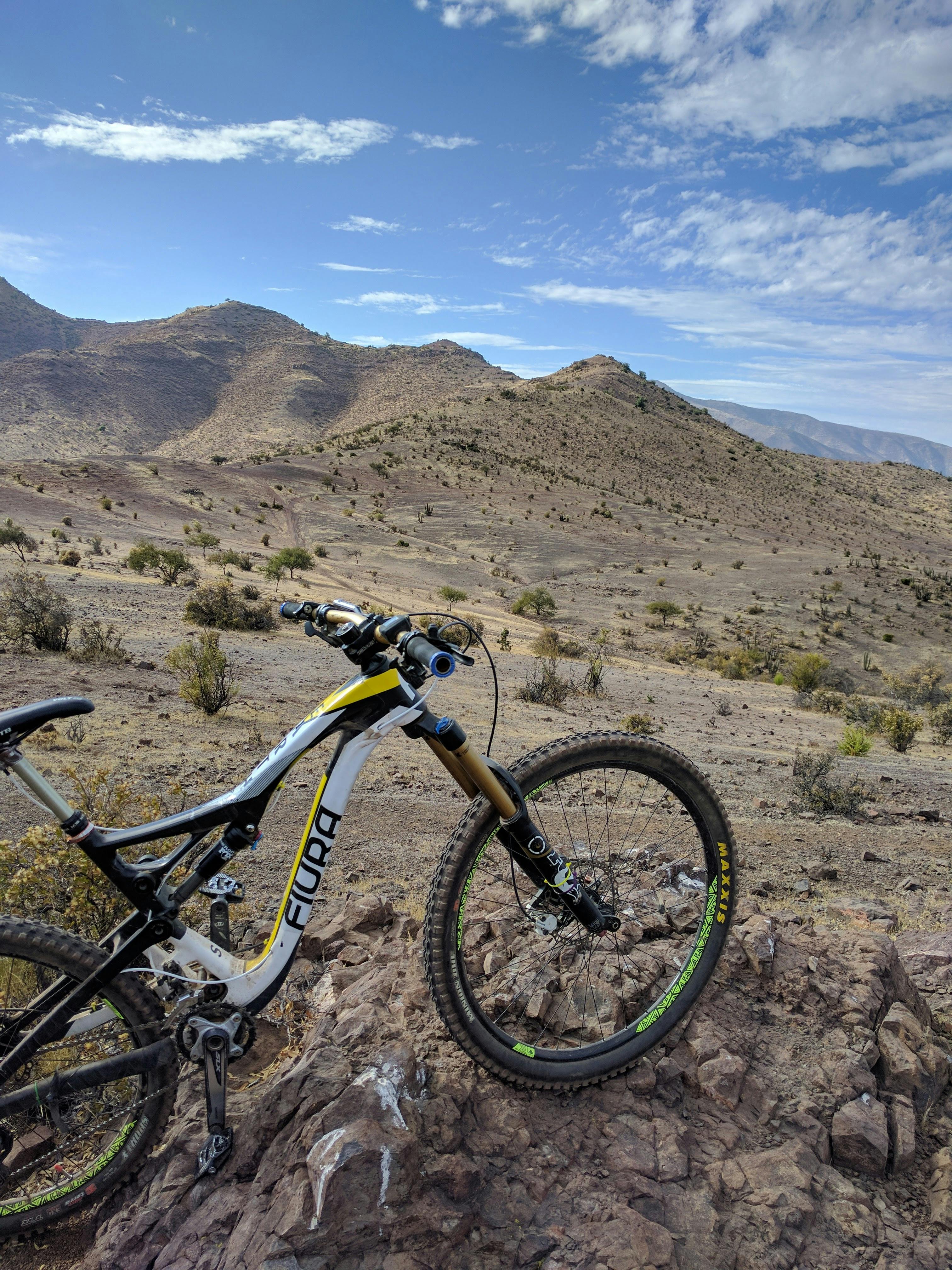 Free stock photo of bike, chile, desert