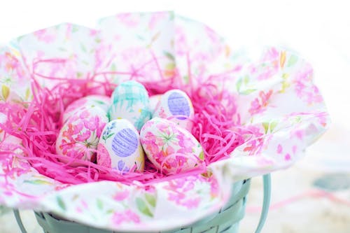 Free Close-Up Photo Of Eggs On Basket Stock Photo
