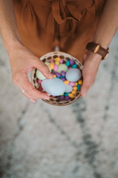 Foto d'estoc gratuïta de closques d'ou, colors, conill de Pasqua