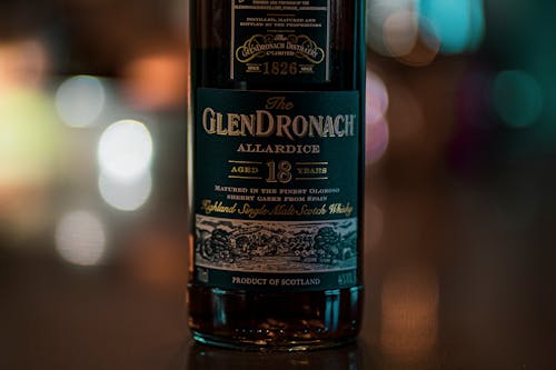 Δωρεάν στοκ φωτογραφιών με glendronach, βάθος πεδίου, γκρο πλαν