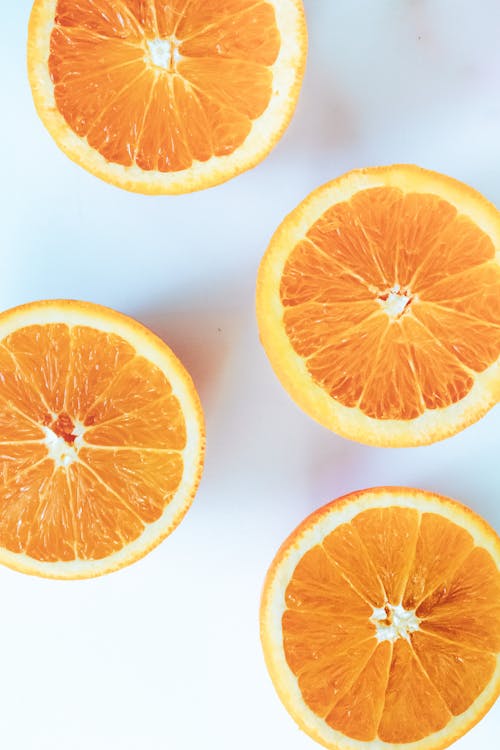 Close-Up Photo Of Sliced Oranges