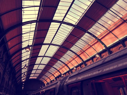 Gratuit Chemin De Train Noir Et Rouge Photos