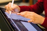 Free stock photo of adult, apple pencil, blur