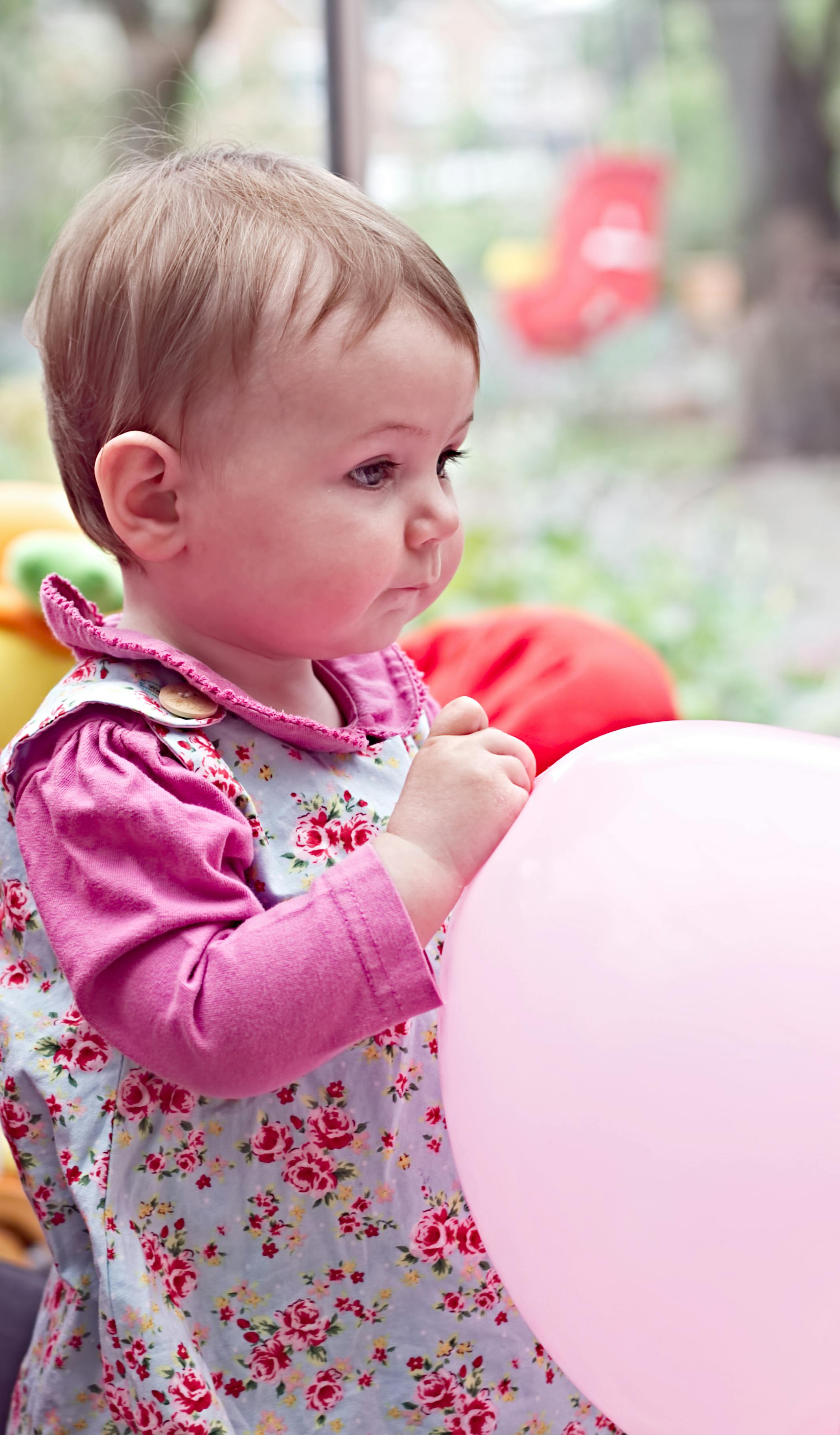 Free stock photo of baloon, pink, thinking