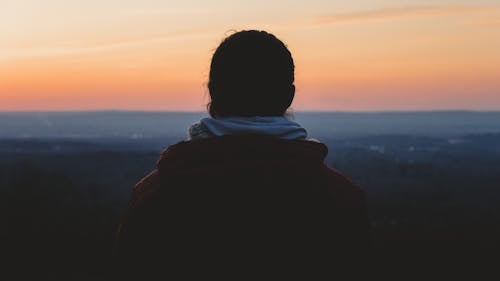 Free stock photo of beautiful, blue hour, coat