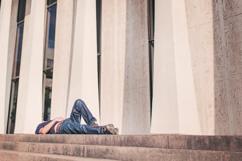 Person Lying on Floor