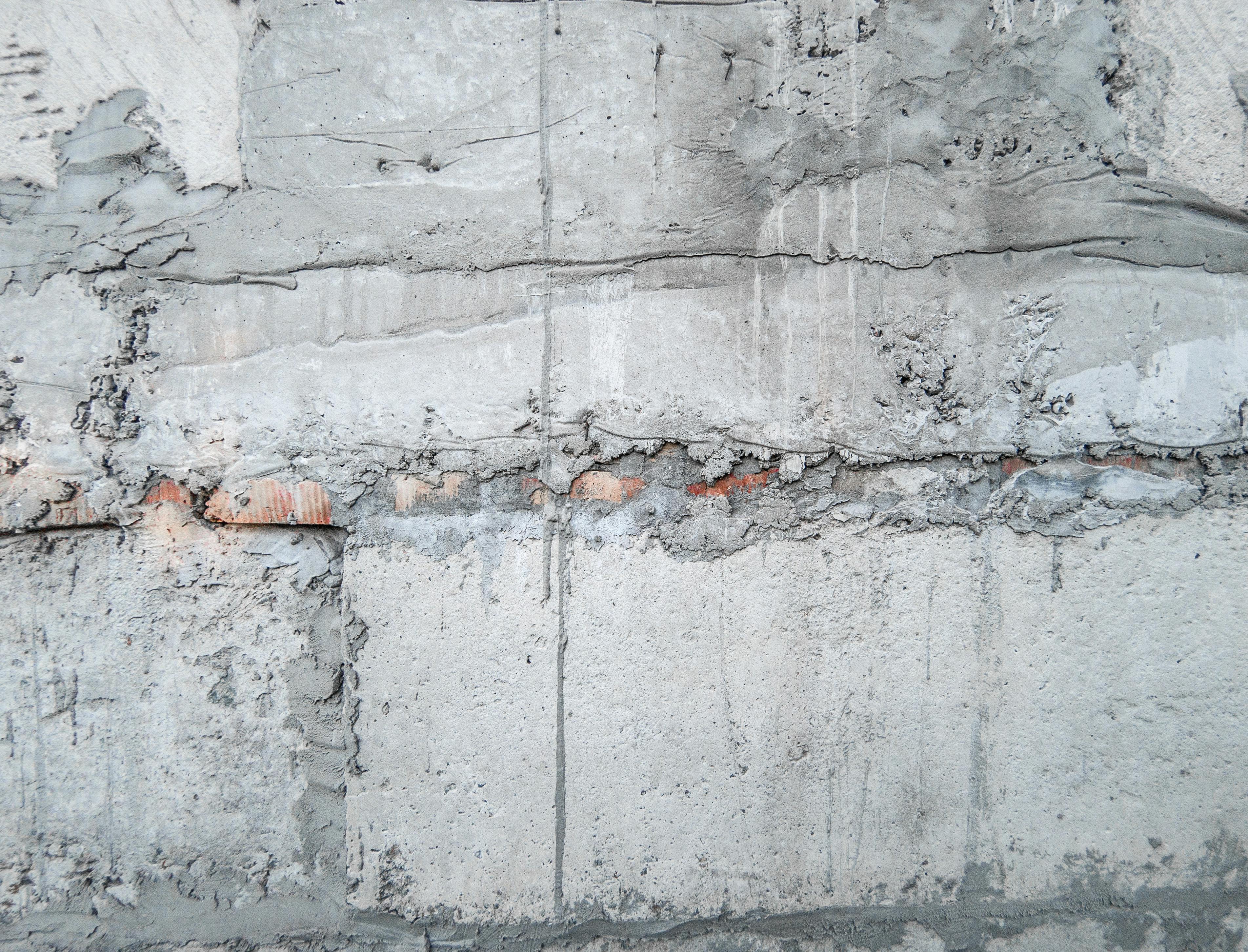 Black Concrete Blocks Wall Stock Photo - Download Image Now