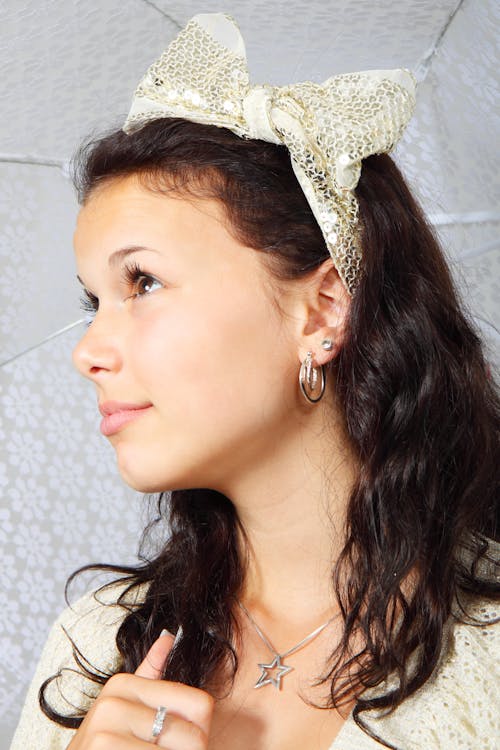Бесплатное стоковое фото с hairband, девочка, женщина