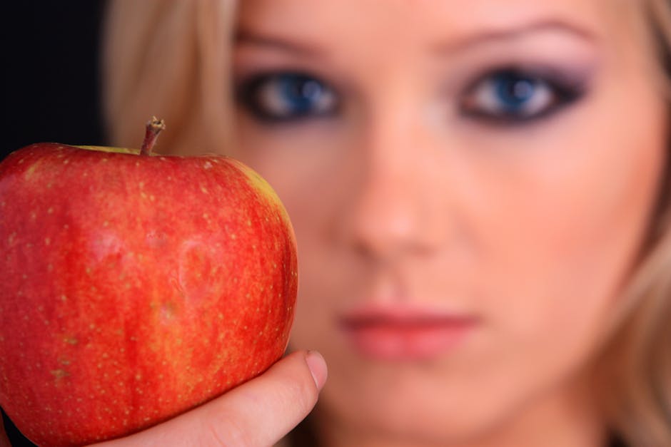 apple, attractive, beautiful