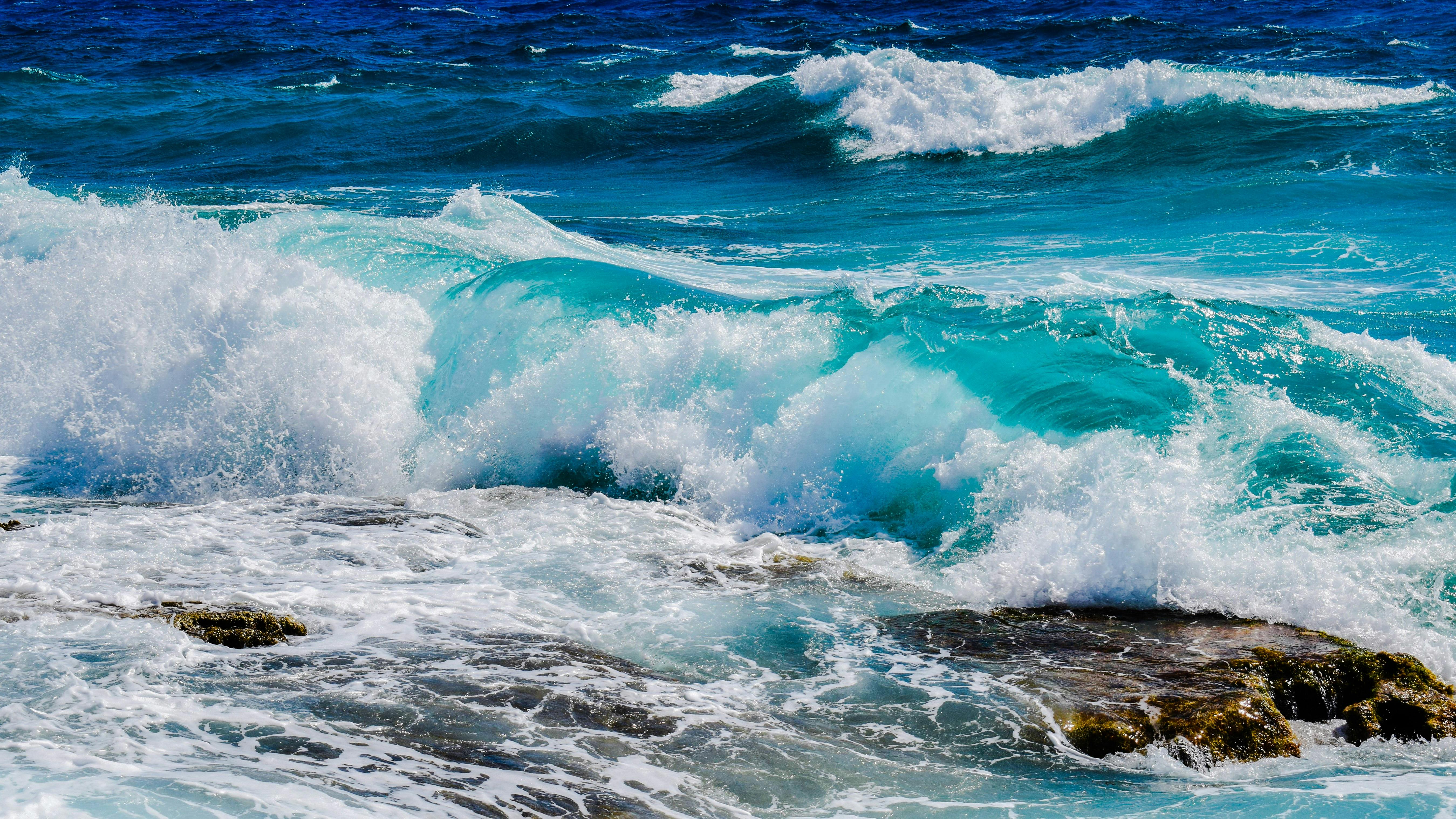 Free stock photo of beach, blue, motion