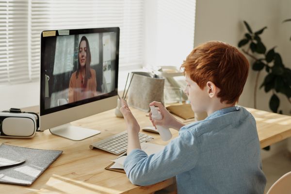 Youth learning new skills through online tools