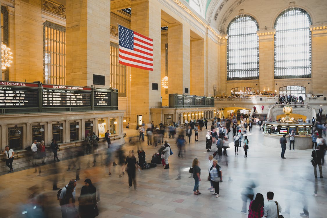 Free People in Train Station during Day Stock Photo