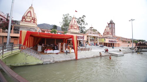 Foto stok gratis ghat, haridwar, India