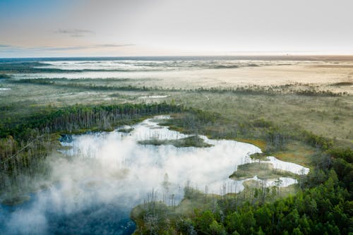 Gratis stockfoto met biljarten, dageraad, dronefoto