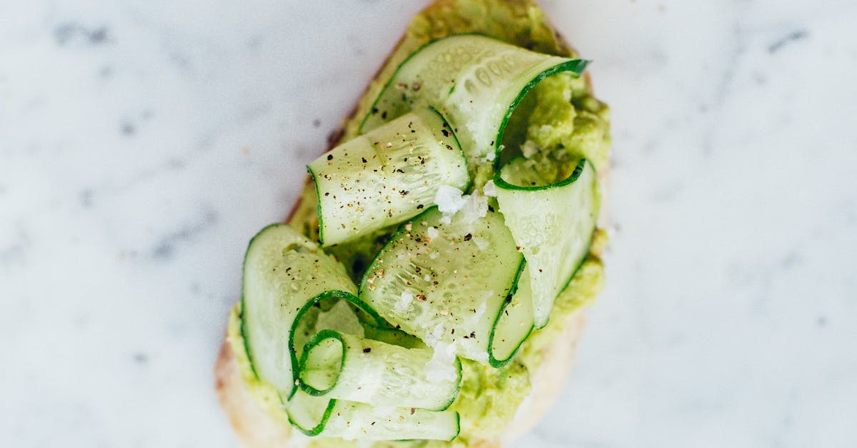 How to slice avocado for toast