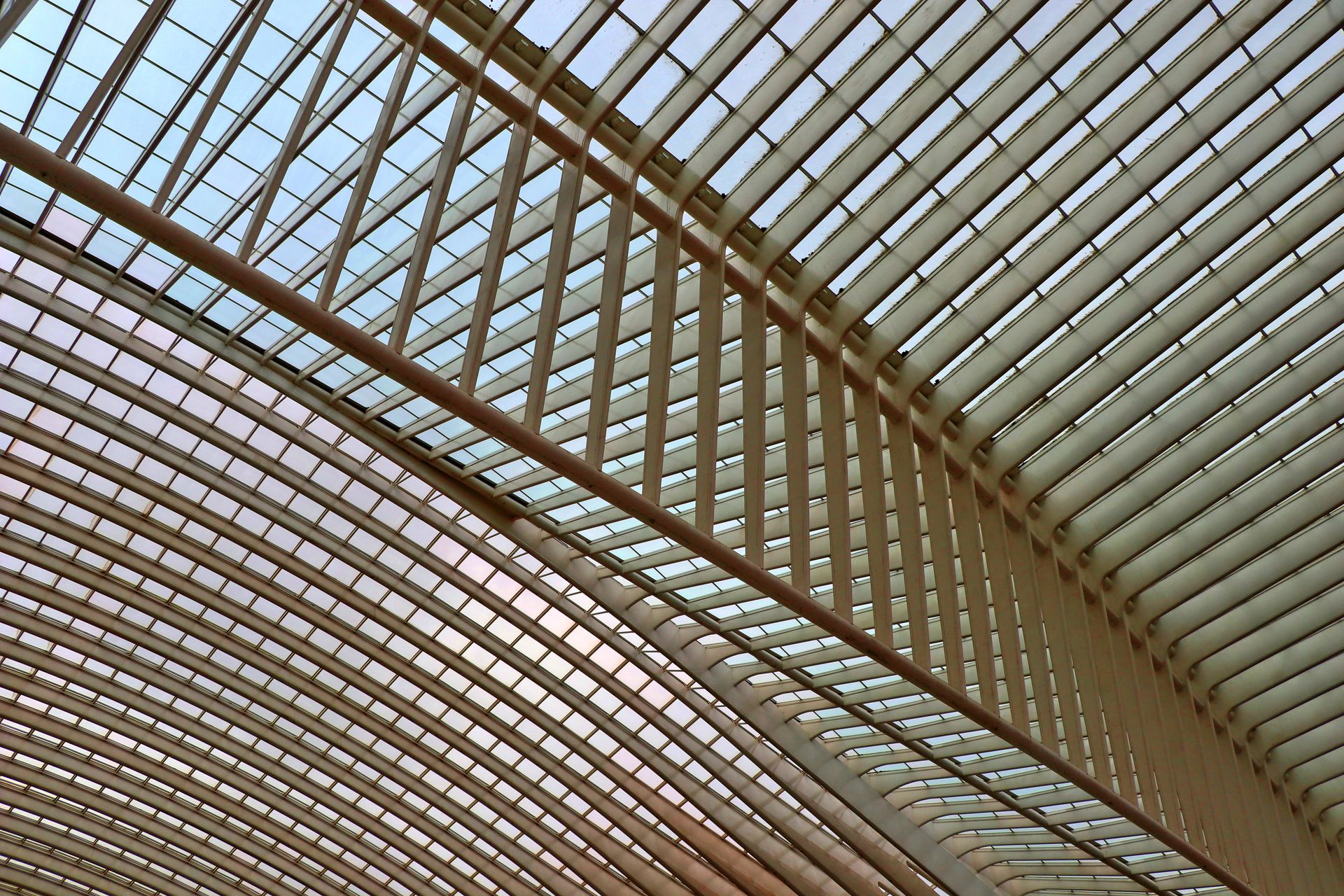 A contemporary architectural roof with geometric patterns displaying modern design elements.
