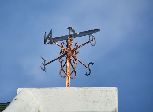 Free stock photo of architecture, arquitectura, veleta de viento Stock Photo