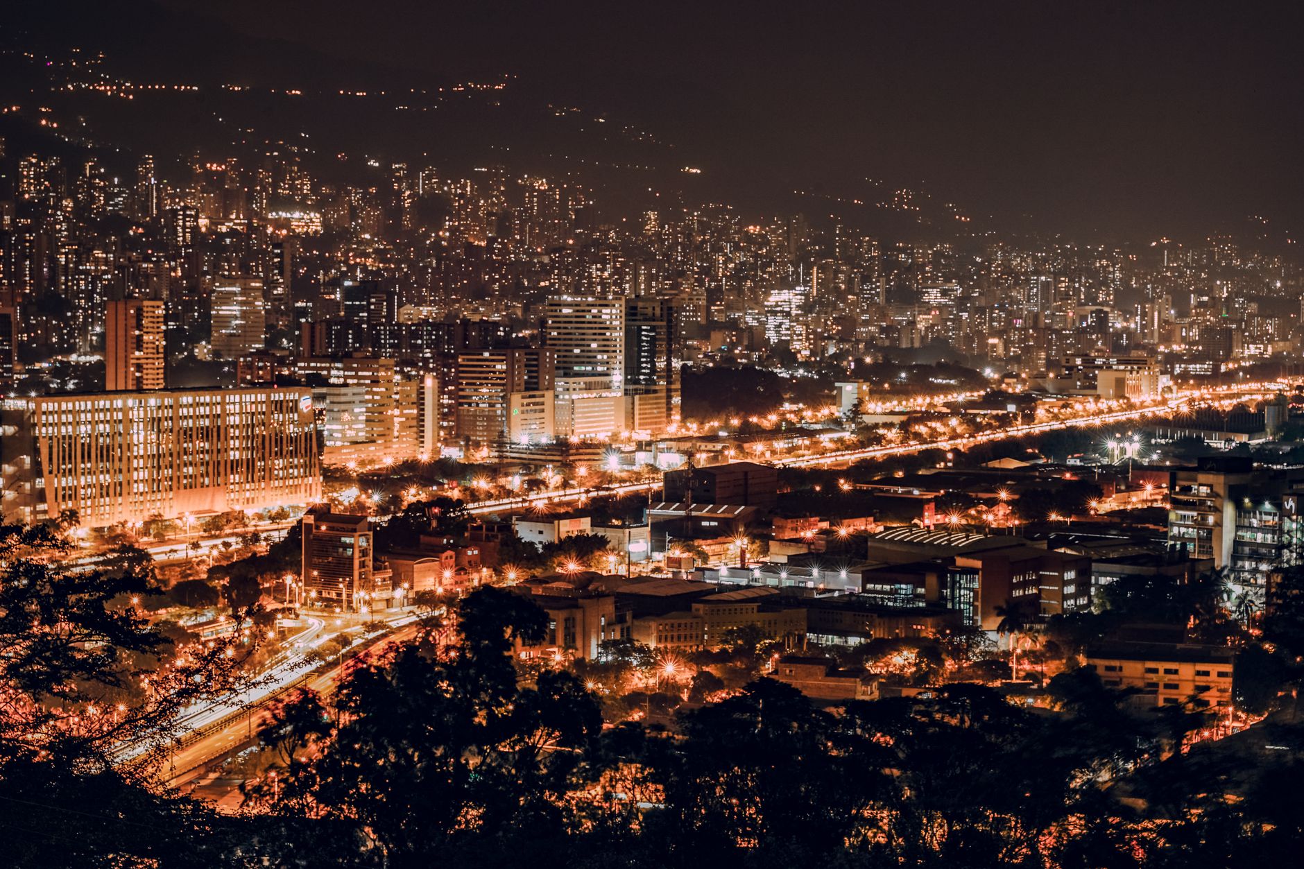 Medellin Skyline